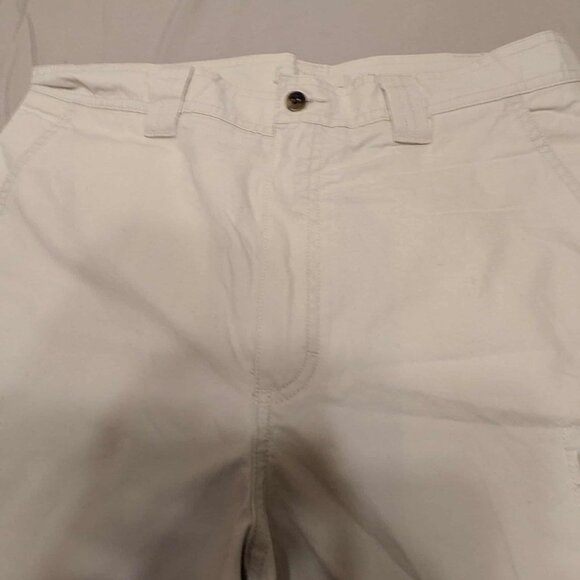L.L. Bean Convertible Cargo Pants Mens 33 x 29 Cotton No Tags Never Washed - EUC - Picture 3 of 14